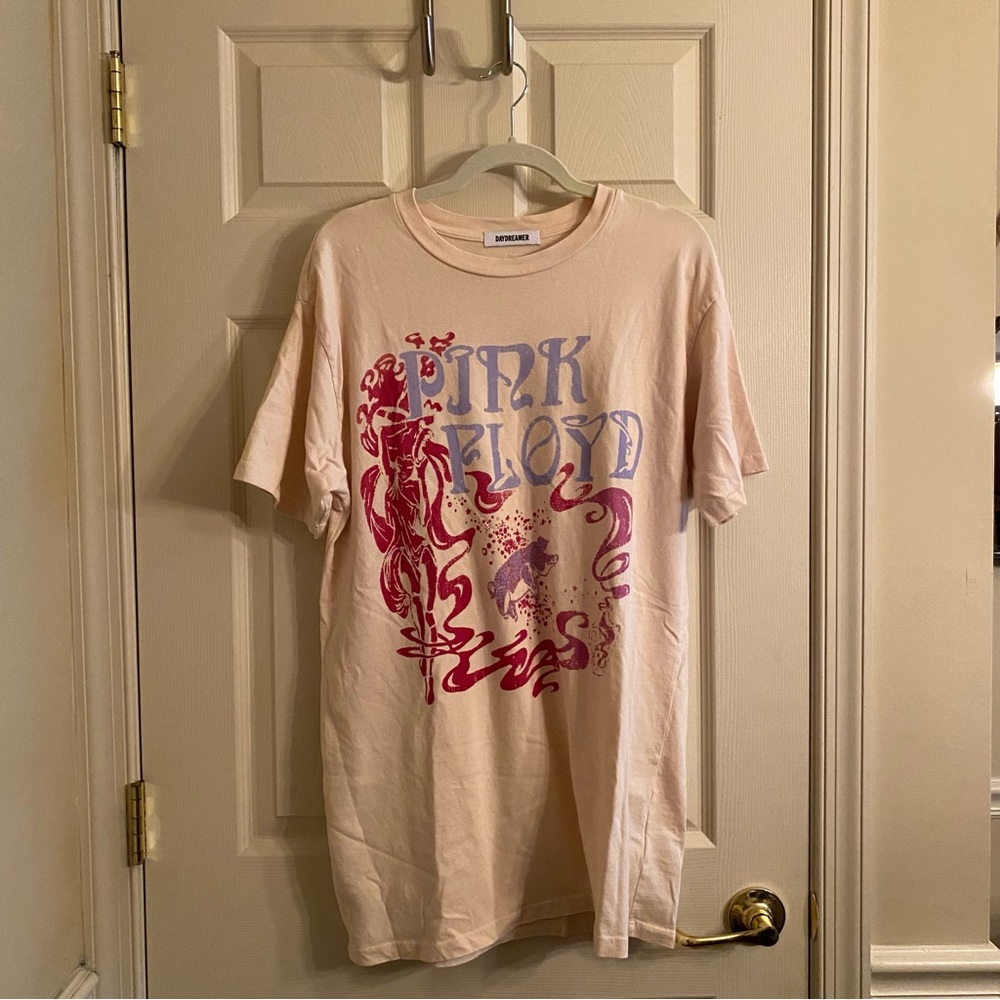 Pink Floyd Oversized Graphic Tee Vintage Style Band T-Shirt NWOT